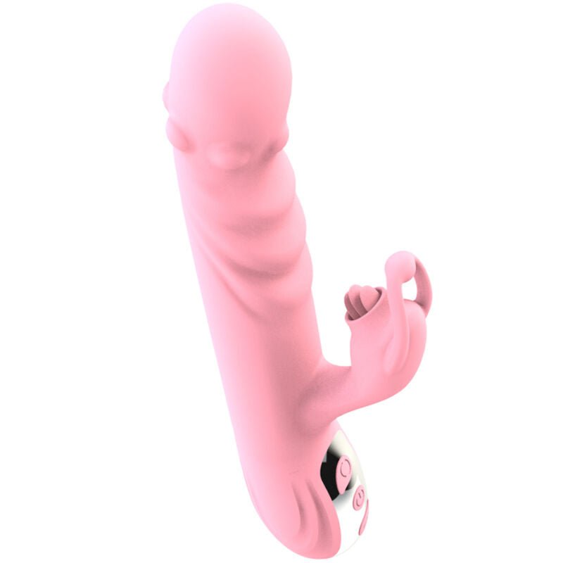 ARMONY - FULLY TONGUE VIBRATOR WITH STIMULATING TONGUE PINK HEAT EFFECT - Amore24