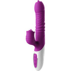ARMONY - DOUBLE TONGUE VIBRATOR & THRUSTING VIOLET HEAT EFFECT - Amore24