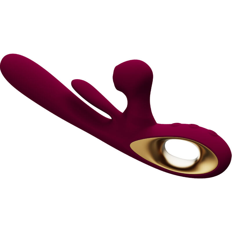 ARMONY - IMPACT SWING VIBRATOR & DUAL STIMULATOR MODEL 1 BURGUNDY - Amore24