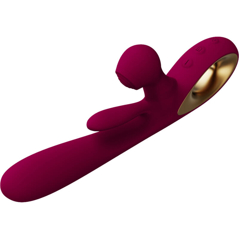 ARMONY - IMPACT SWING VIBRATOR & DUAL STIMULATOR MODEL 1 BURGUNDY - Amore24