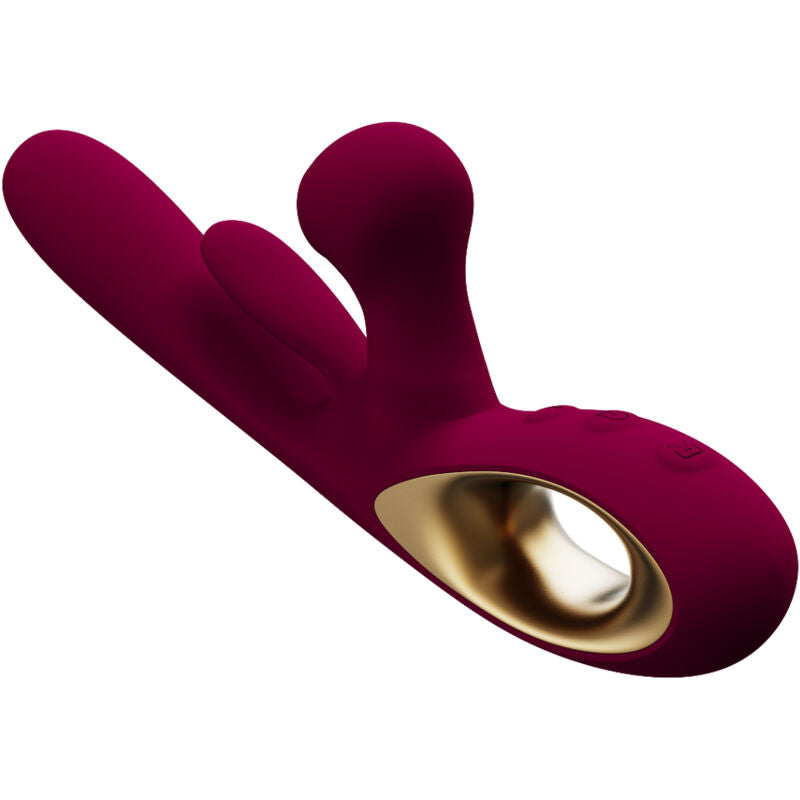 ARMONY - IMPACT SWING VIBRATOR & DUAL STIMULATOR MODEL 1 BURGUNDY - Amore24