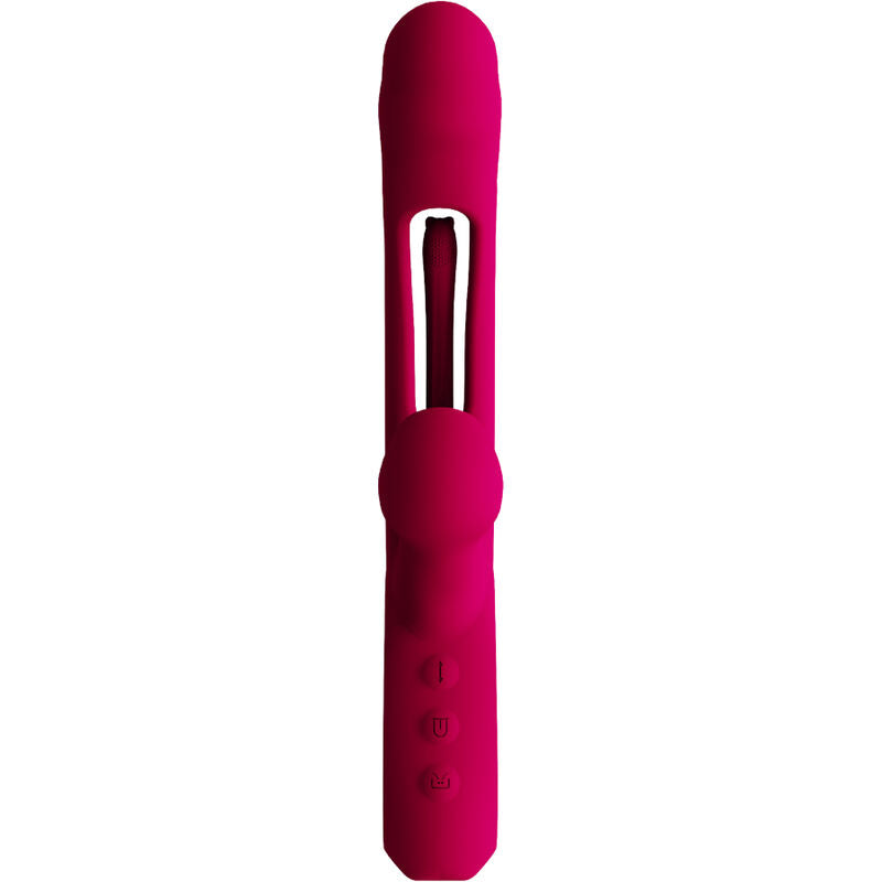ARMONY - IMPACT SWING VIBRATOR & DUAL STIMULATOR MODEL 2 BORDEAUX - Amore24