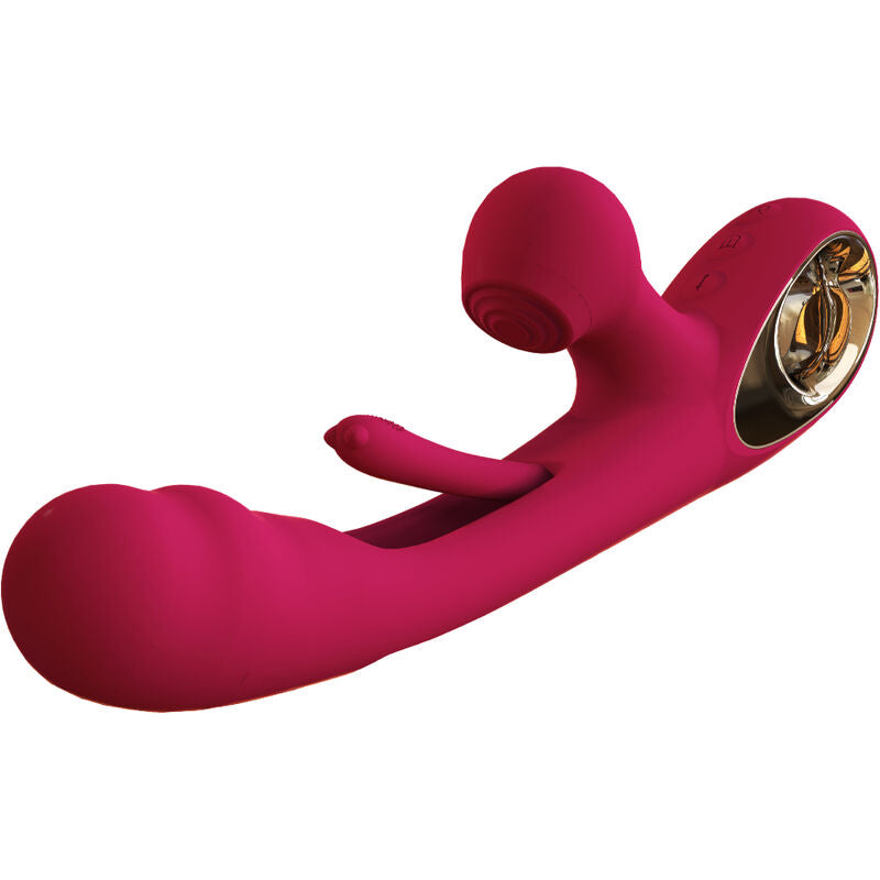 ARMONY - IMPACT SWING VIBRATOR & DUAL STIMULATOR MODEL 2 BORDEAUX - Amore24