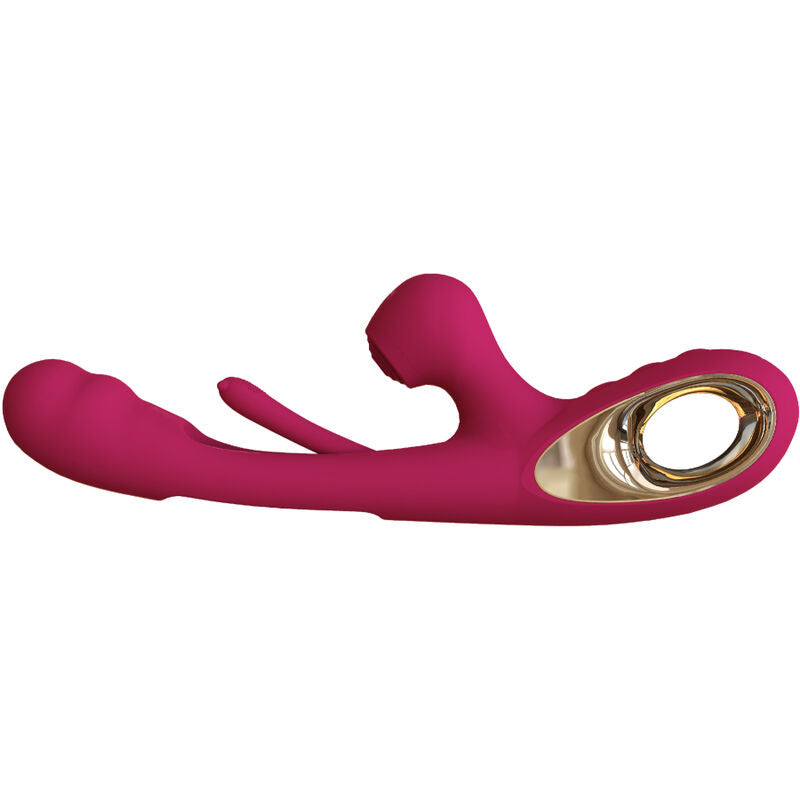ARMONY - IMPACT SWING VIBRATOR & DUAL STIMULATOR MODEL 2 BORDEAUX - Amore24