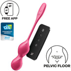 SATISFYER - LOVE BIRDS 2 VIBRATING KEGEL BALLS + FREE APP - Amore24