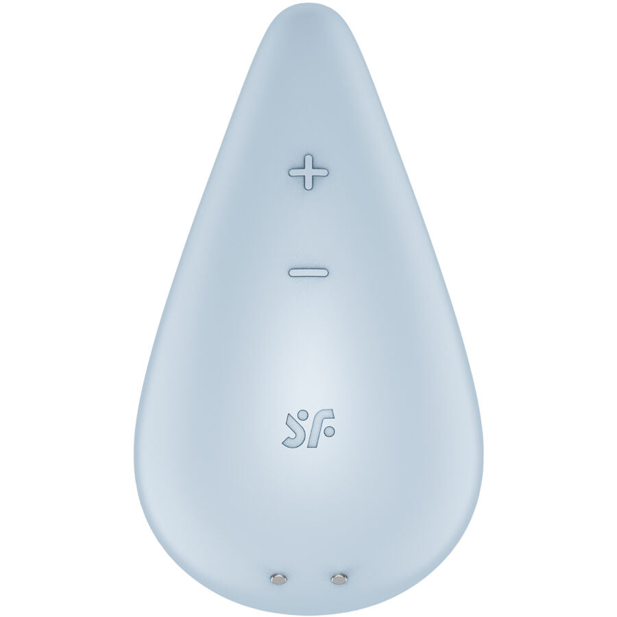 SATISFYER - DEW DROP VIBRATOR LAY-ON BLUE - Amore24