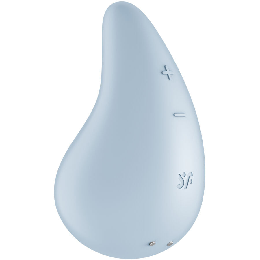 SATISFYER - DEW DROP VIBRATOR LAY-ON BLUE - Amore24
