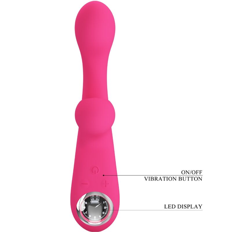 PRETTY LOVE - SKYLAR PINK STIMULATOR VIBRATOR - Amore24