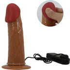 PRETTY LOVE - STARKS HARNESS BRIEFS MULTI-SPEED VIBRATION DILDO 17,5 CM LIGHT BROWN - Amore24