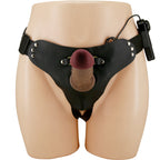 PRETTY LOVE - STARKS HARNESS BRIEFS MULTI-SPEED VIBRATION DILDO 17,5 CM LIGHT BROWN - Amore24