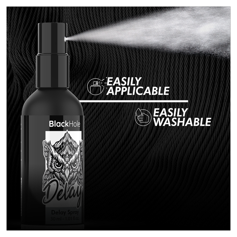 BLACK HOLE - DELAY SPRAY STUDY FORTE 30 ML - Amore24