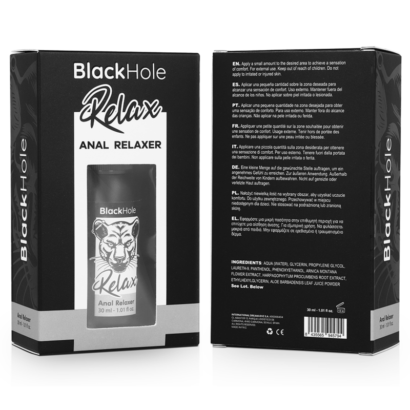 BLACK HOLE - ANAL RELAXER SPRAY EXPLORER 30 ML - Amore24