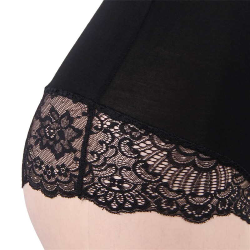 SUBBLIME - BLACK FLORAL LACE DETAIL TEDDY L/XL - Amore24
