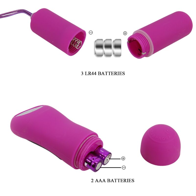 BAILE - THONG WITH VIBRATING BULLET AND CONTROL PURPLE - Amore24