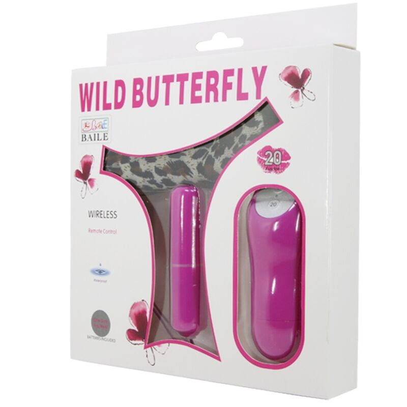 BAILE - THONG WITH VIBRATING BULLET AND CONTROL PURPLE - Amore24