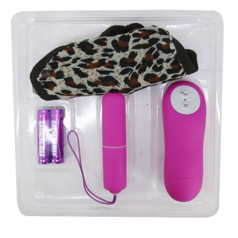 BAILE - THONG WITH VIBRATING BULLET AND CONTROL PURPLE - Amore24