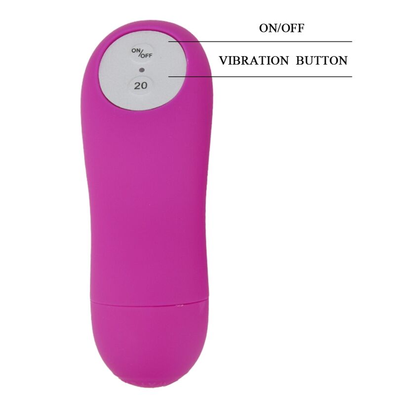 BAILE - THONG WITH VIBRATING BULLET AND CONTROL PURPLE - Amore24