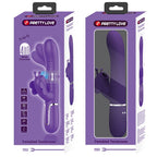 PRETTY LOVE - MULTIFUNCTION RABBIT VIBRATOR 4 IN 1 BUTTERFLY PURPLE - Amore24