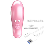 PRETTY LOVE - LEAF VIBRATING NIPPLE CLAMPS PINK - Amore24