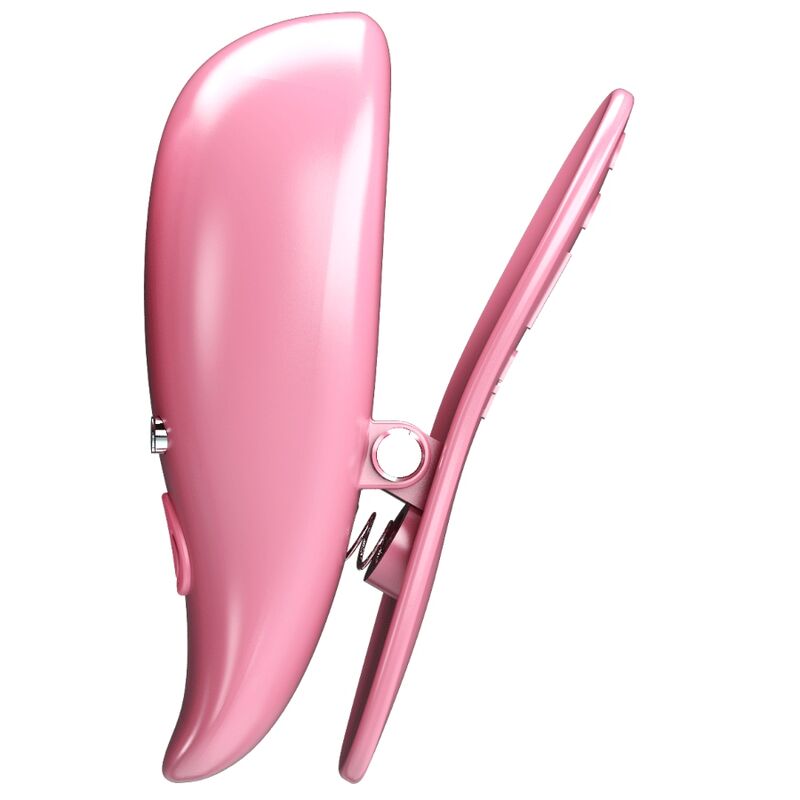PRETTY LOVE - LEAF VIBRATING NIPPLE CLAMPS PINK - Amore24