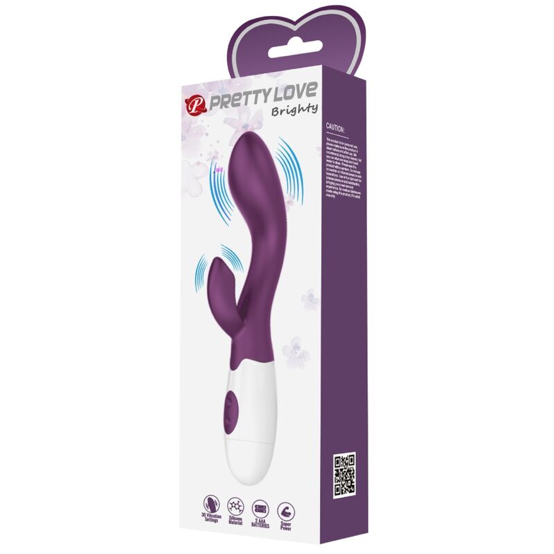 PRETTY LOVE - BRIGHTY G-SPOT VIBRATOR PURPLE - Amore24