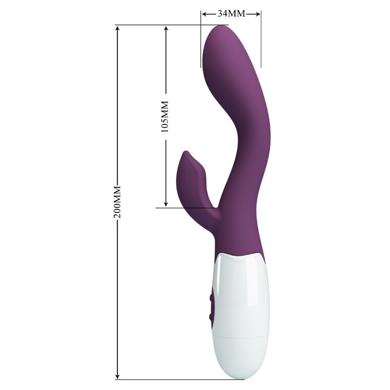 PRETTY LOVE - BRIGHTY G-SPOT VIBRATOR PURPLE - Amore24