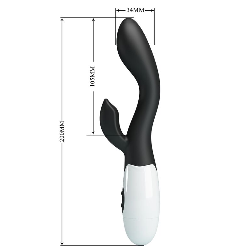 PRETTY LOVE - BRIGHTY G-SPOT VIBRATOR BLACK - Amore24