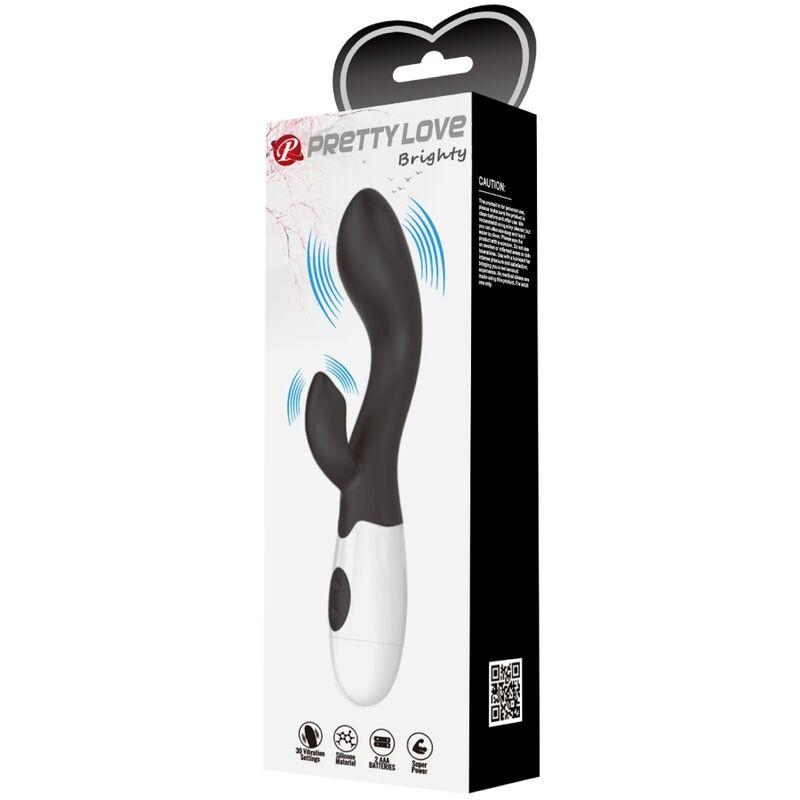 PRETTY LOVE - BRIGHTY G-SPOT VIBRATOR BLACK - Amore24