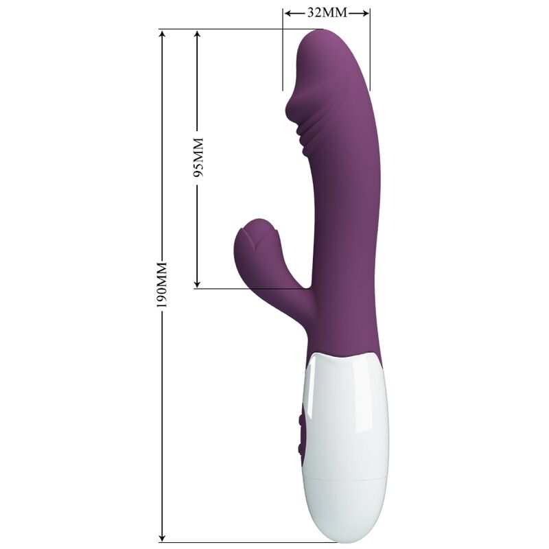 PRETTY LOVE - SNAPPY G-SPOT VIBRATOR PURPLE - Amore24
