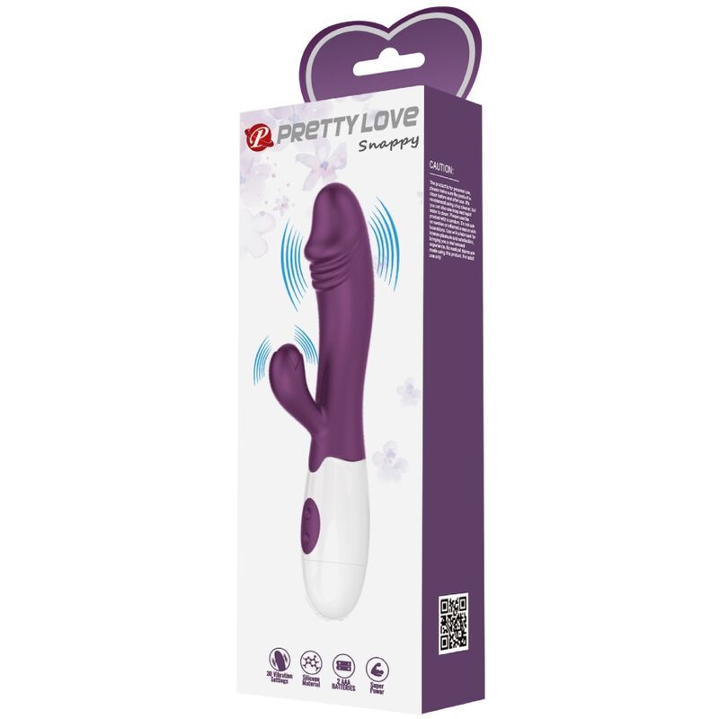PRETTY LOVE - SNAPPY G-SPOT VIBRATOR PURPLE - Amore24