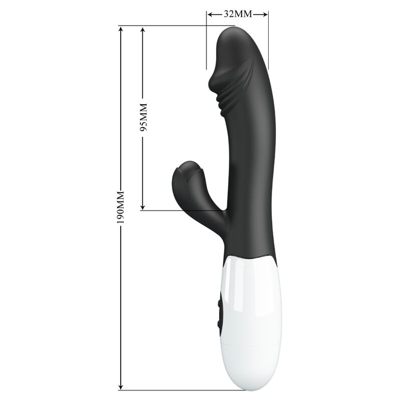 PRETTY LOVE - SNAPPY G-SPOT VIBRATOR BLACK - Amore24