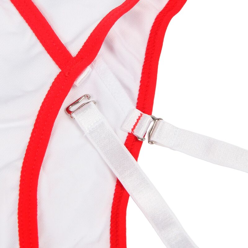 SUBBLIME - SEXY NURSE COSTUME WITH TEDDY L/XL - Amore24