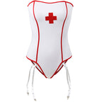 SUBBLIME - SEXY NURSE COSTUME WITH TEDDY L/XL - Amore24