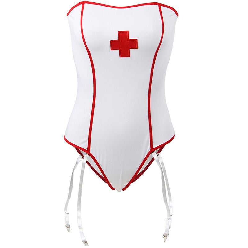 SUBBLIME - SEXY NURSE COSTUME WITH TEDDY L/XL - Amore24