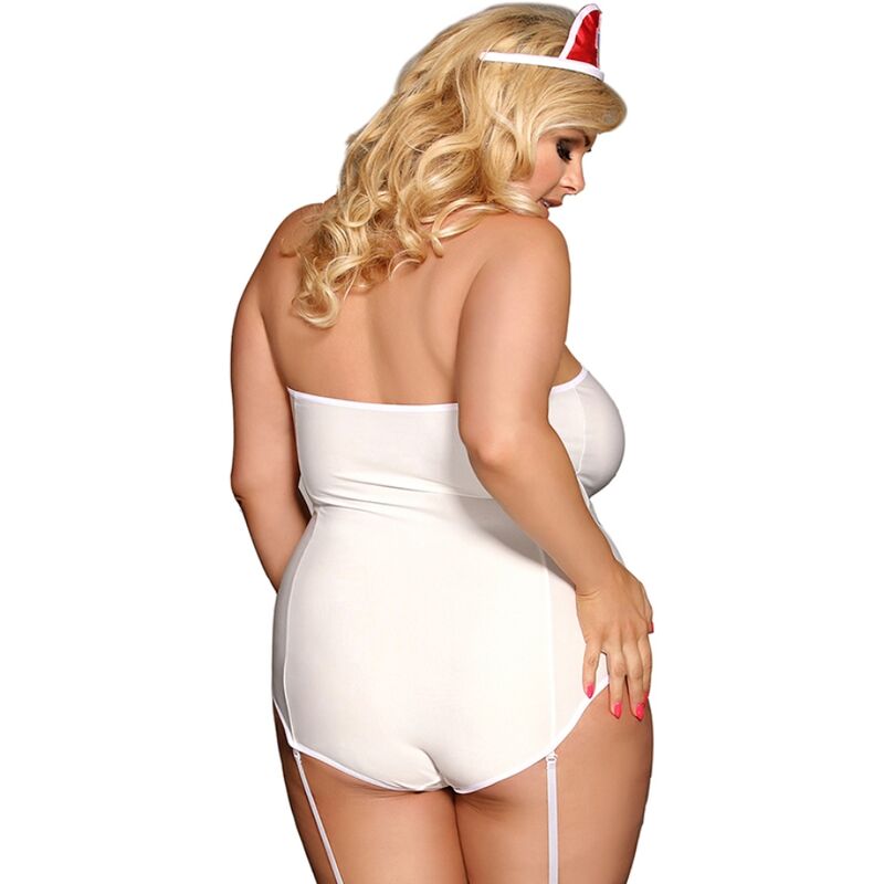 SUBBLIME - SEXY NURSE COSTUME WITH TEDDY L/XL - Amore24