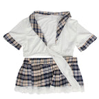 SUBBLIME - SEXY SCHOOLGIRL COSTUME TOP AND SKIRT L/XL - Amore24