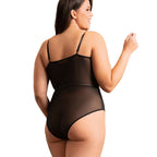 SUBBLIME - BLACK CHAIN SUSPENDERS BODYSUIT L/XL - Amore24