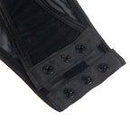 SUBBLIME - TEDDY WITH GARTER STRAP DETAIL CHEST BLACK L/XL - Amore24