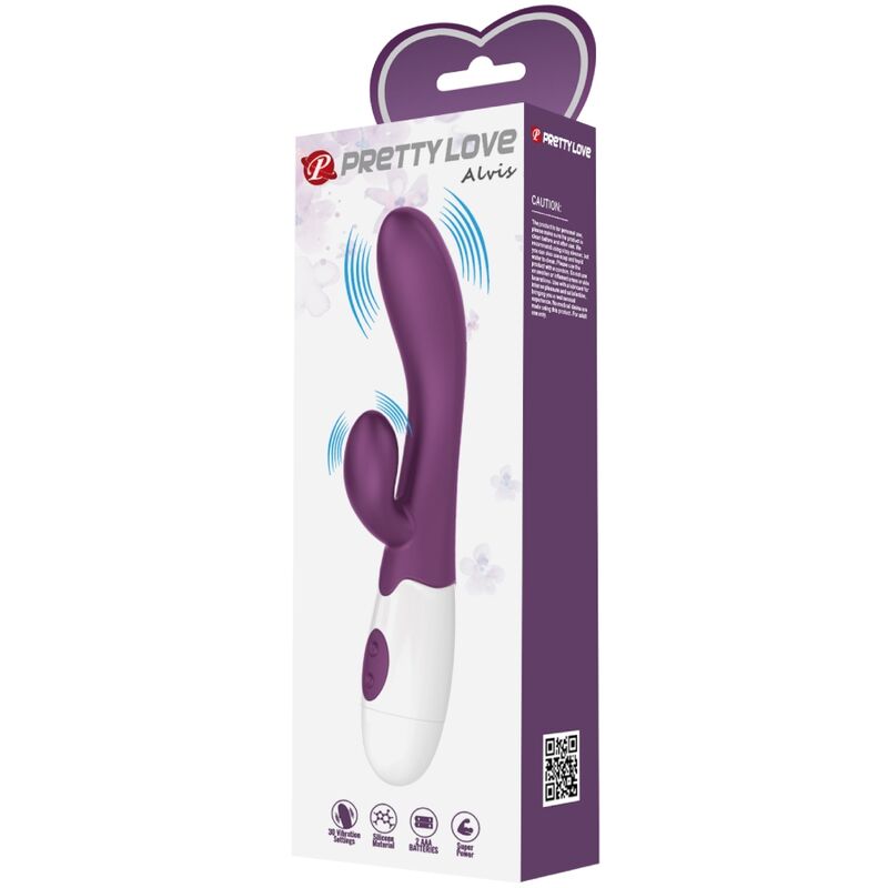 PRETTY LOVE - ALVIS RABBIT VIBRATOR & PURPLE G-SPOT - Amore24