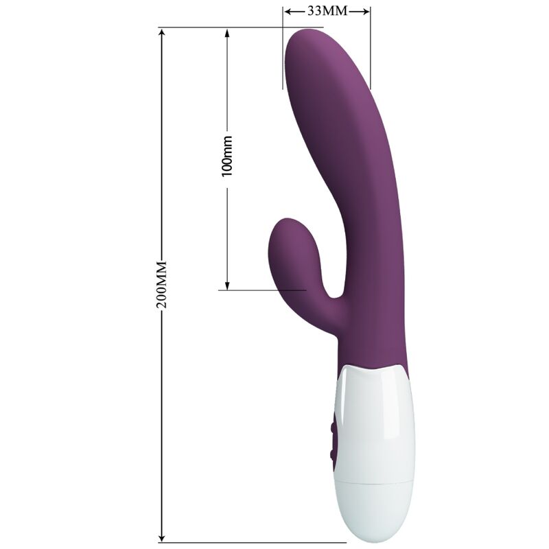 PRETTY LOVE - ALVIS RABBIT VIBRATOR & PURPLE G-SPOT - Amore24