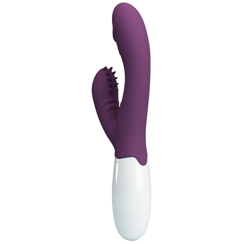 PRETTY LOVE - ANDRE RABBIT VIBRATOR & G-POINT STIMULATOR PURPLE - Amore24