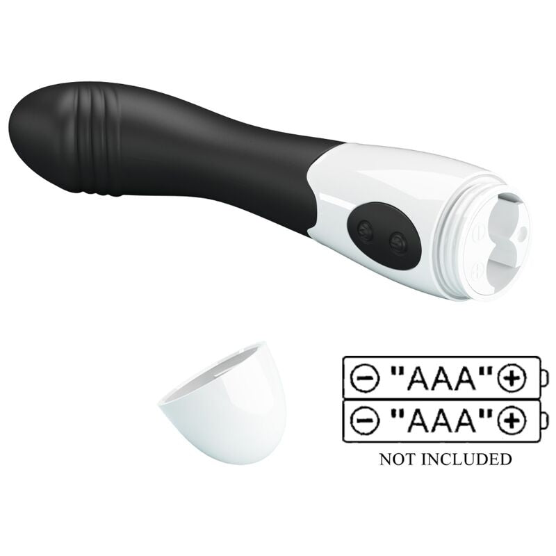 PRETTY LOVE - ELEMENTAL G-SPOT VIBRATOR 30 MODES BLACK - Amore24