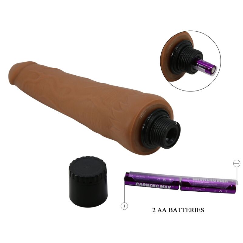 PRETTY LOVE - ALFREDO REALISTIC VIBRATOR 21.5 CM -O- 4 CM - Amore24