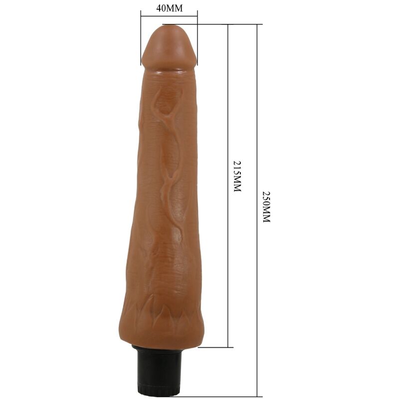 PRETTY LOVE - ALFREDO REALISTIC VIBRATOR 21.5 CM -O- 4 CM - Amore24