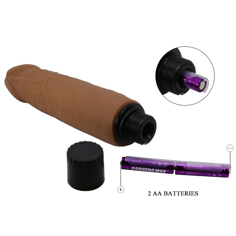 PRETTY LOVE - WALDORF REALISTIC VIBRATOR 18 CM -O- 4 CM - Amore24