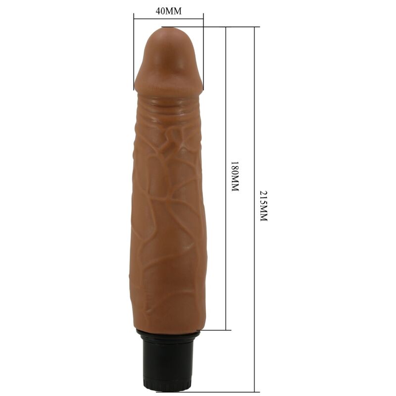 PRETTY LOVE - WALDORF REALISTIC VIBRATOR 18 CM -O- 4 CM - Amore24