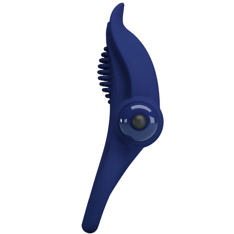 PRETTY LOVE - BRONSON DOUBLE RING WITH VIBRATION BLUE - Amore24