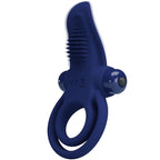PRETTY LOVE - BRONSON DOUBLE RING WITH VIBRATION BLUE - Amore24