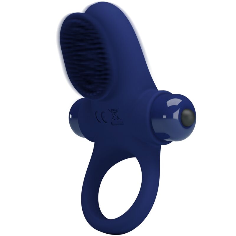 PRETTY LOVE - PALLE RING WITH VIBRATION BLUE - Amore24