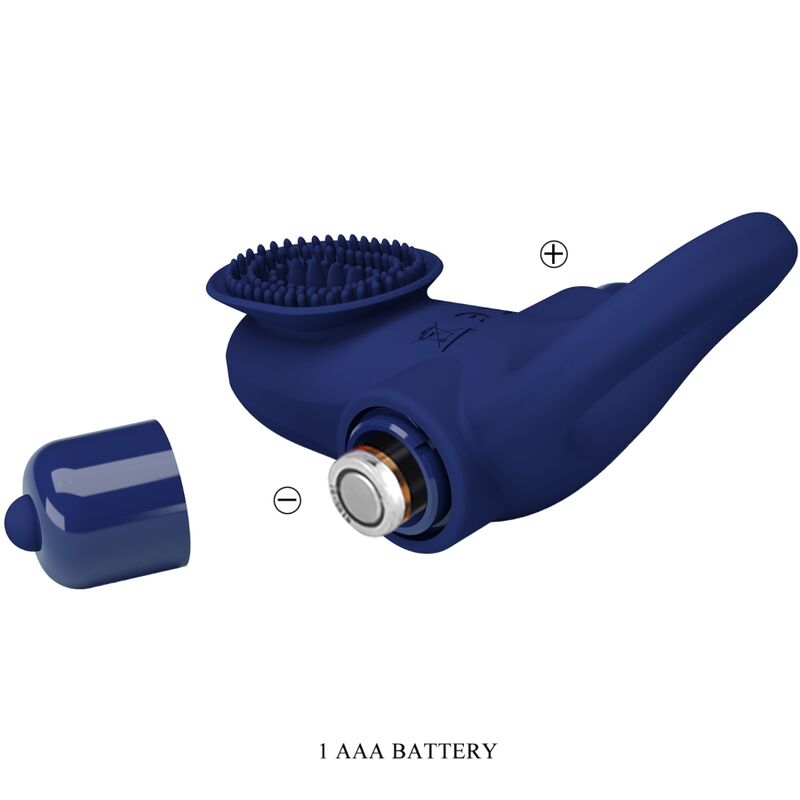 PRETTY LOVE - PALLE RING WITH VIBRATION BLUE - Amore24